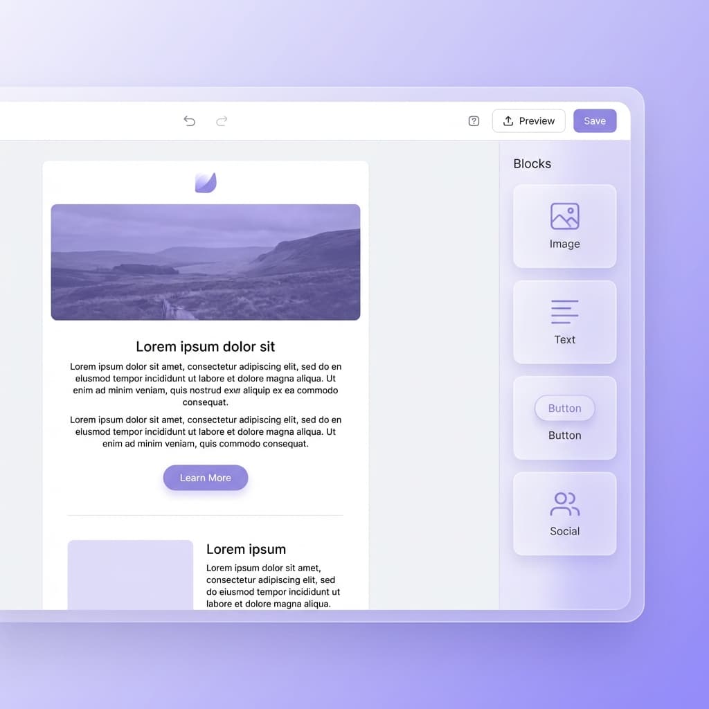 Drag-and-Drop Email Builder